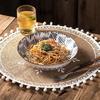 Heat Resistant Braided Place Mats Non-Slip Cup Coaster Mat Vintage Round Placemat  Dining Table