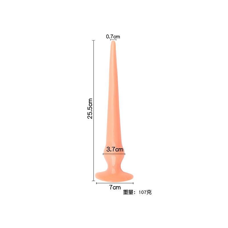 S/L Anal Plug Large Butt Plug Buttplug Prostate Massage G-spot Stimulator Soft Anal Trainer Sex Toys for Men Women Gay Couple