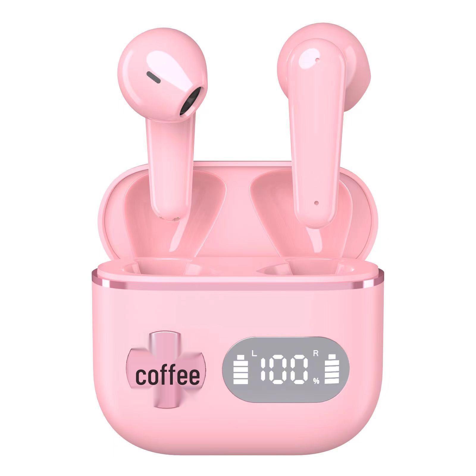 

Retro Sports Wireless Bluetooth Earbuds: TWS, Digital Display, High-Fidelity Sound, Noise-Cancelling, Waterproof.
