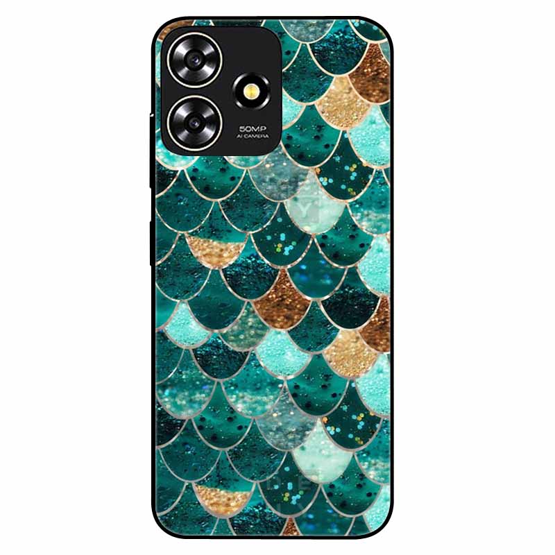 For ZTE Blade V50 Smart Case Phone Cover Shockproof TPU Soft Silicone Fundas for ZTE Axon 50 Lite 8050 V50Smart Luxury Coque