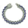 Accessories, set with colorful rhinestones Cuban exaggerated bracelet bracelet