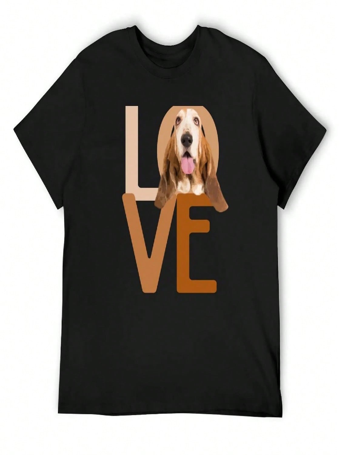Basset Hound Love T-Shirt Louboutins Vintage Clothes Anime Shirt Anime T Shirts Fruit Of The Loom unisex T Shirts S разноцветный