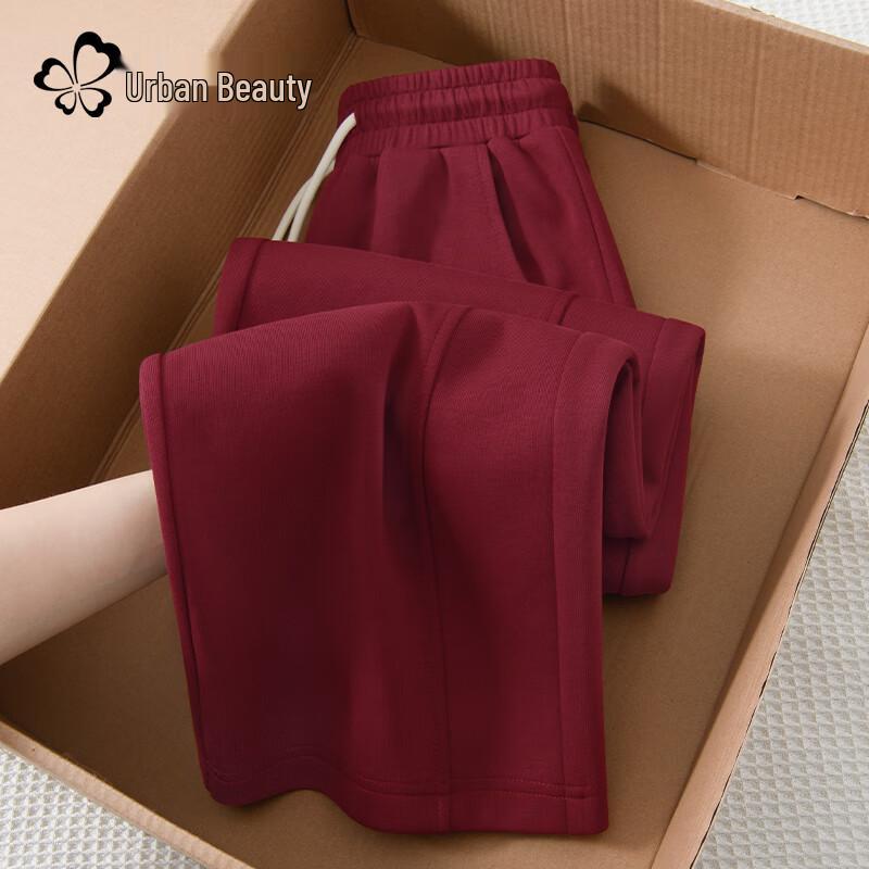 

Women s 2025 New High-Waist Loose Straight Wide-Leg Casual Pants S