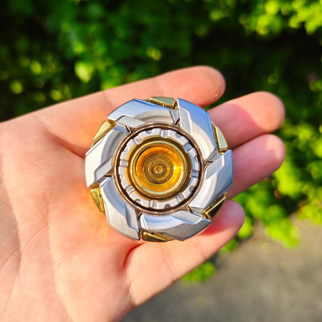 EDC Fidget Sliders Fidget Toys Stress Relief For Adults Magnetic Metal Irritable Mood Buster Open Armor Spinning TopFidget Toys