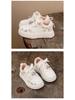 Girls' Trendy Lightweight White Sneakers for Spring/Autumn 2026