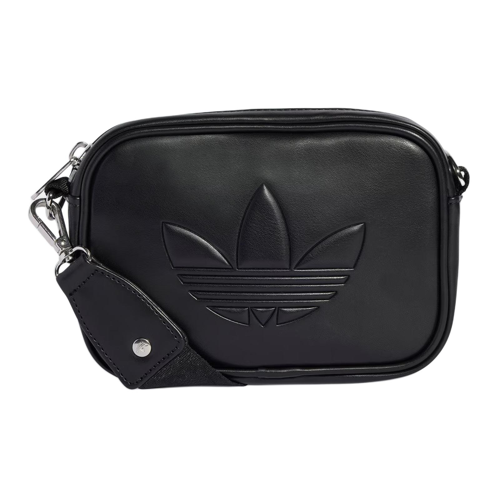 

Adidas Originals Polyurethane Square Bag Shoulder Bag Unisex Black Adidas KB2623 чёрный
