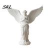 Retro Angel Ornament 3D Printed Praying Figurine, Guardian Angle Statue, Shelf Figurine Artistic Winged Women Decoration for Home Office, Housewarming