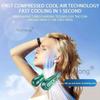 Bladeless Neck Fan - USB Rechargeable Hands-Free Office & Outdoor Use
