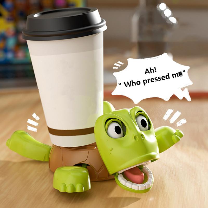 Funny Turtle Coaster Plastic Material Cup Mat Insulation Pad Home/Office Decorative Cup Pad Mug Holder With cute Expression