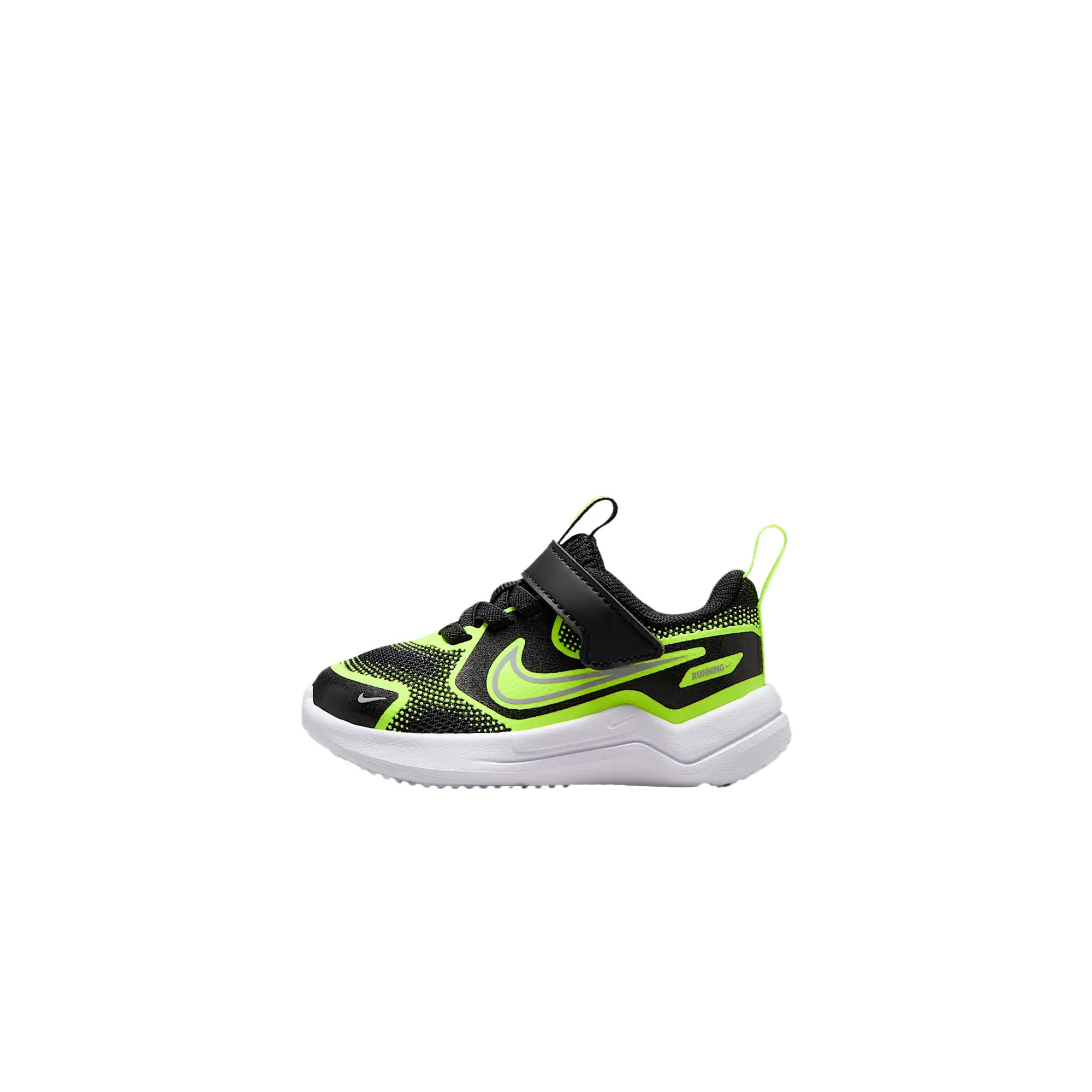 

Nike Кроссовки Cosmic Runner TD Black Volt Baby Green Wolf-Grey HM4401-005 23.5