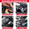 16-piece Hose Clamp Set, Long-handled Hose Clamp Kit, Suitable for Fuel, Oil, Water Hoses, and Automotive Tools