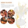 Kichvoe 8pcs 7 Plastic 7 Martini 7 Glasses 760ml 727oz 7 Disposable 7 Glasses 7 Unbreakable 7 Reusable 7 Dessert 7 Cups 7 Shots 7 Margarita 7 Wine 7 I