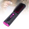Cordless Hair Straightener Brush   Hot Brush Hair Straightener Curler USB Rechargeable for All Hair Type