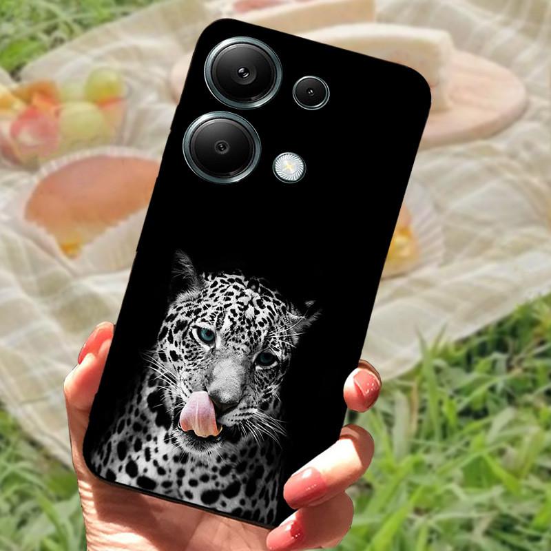 For Poco M6 Pro 4G Case Poco M6 4G Cover Silicone Soft Marble Bumper Coque for Xiaomi Poco F6 Redmi Turbo 3 5G Protective Fundas