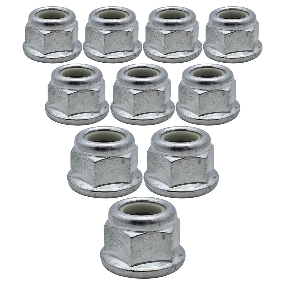 

10Pcs Gear Box Blade Nuts Set For Stihl FS160 FS180 FS220 FS240 FS300 FS310 FS350 FS360 FS400 FS410 M12 x 1.5mm LH Thread China Mainland