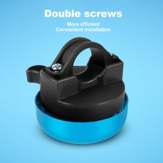 Children Bicycle Bell Loud Sound Letter Print Easy Installation High Decibel Cute Appearance