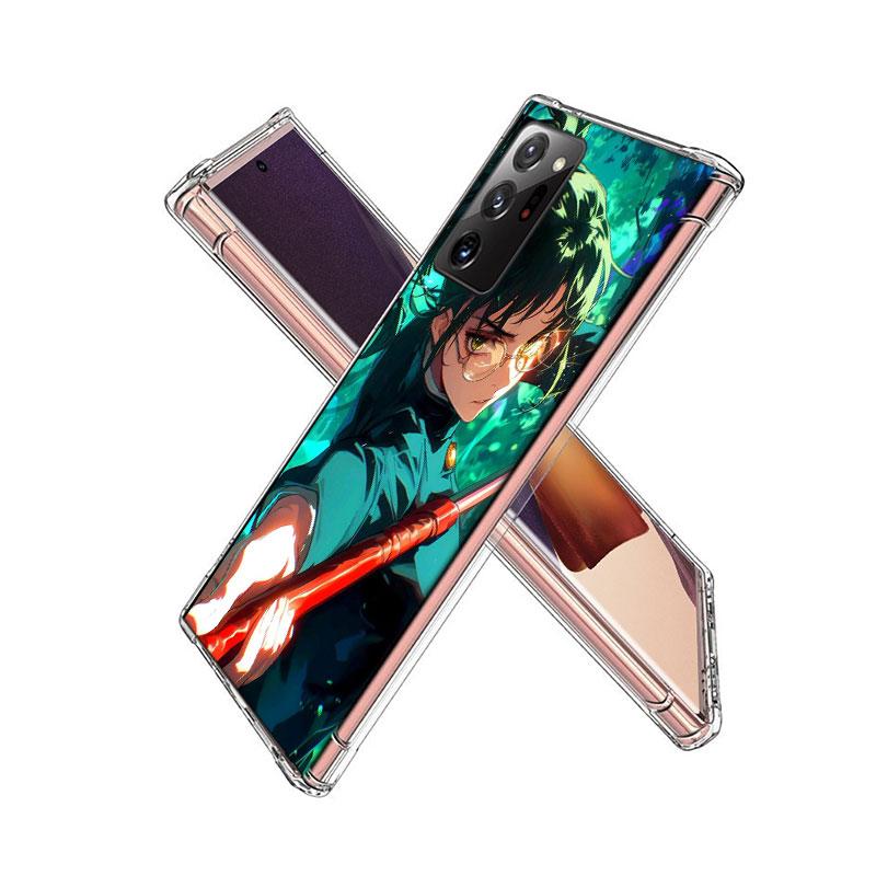 Maki Zenin Jujutsu Kaisen Phone Case for Samsung A55 A35 A25 A15 A07 A05S A16 A17 A26 A36 A37 A56 A57 Galaxy Note 20 10 A50S A71