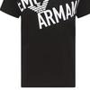 EMPORIO ARMANI SS23 Regular T Shirt Men's Black 211818-3R476-21921