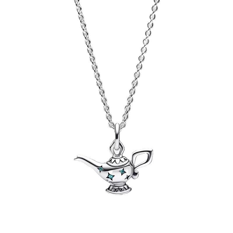 925 Silver Necklace An Arrow Pierces The Heart Bow Pendant Fashion Necklace Charm Classic Gift