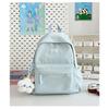New High-value Japanese Ins Fresh and Sweet Candy-colored Backpack, Lightweight and Large-capacity Backpack for Junior High School Students