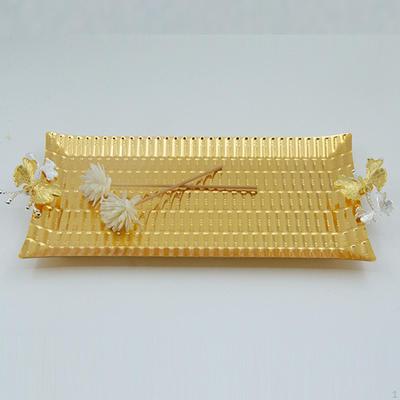 Metal Fruit Tray Cake Dessert Jewelry Storage Food for Desk Countertop Bar