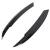 2PCS Car Headlight Eyebrows Carbon Fiber Style Left Right Replacement for MK6 Sagitar NCS 2010‑2018