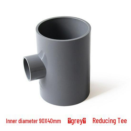 Gomito Riduttore in PVC - Raccordi per Tubi Acque Grigie, Opzioni di Diametro Multiplo: 25, 32, 40, 50, 63, 75, 90, 110