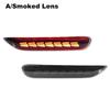 For Nissan X-trail T32 Rogue Qashqai J11 Leaf Pathfinder For Infiniti Q50 QX60 JX35 LED Rear Bumper Reflector Lights Tail Lamps