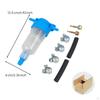 HydrocarbonWater Separator Strainer Translucent Parking Heater Blue Cap Vehicle Part