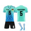 Personalised Shirts Kit Mens Girls With Name Number Custom Football Jerseys For Boys Training Suit