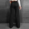 Women's Wide-leg Sweatpants Fashionable Drawstring Loose Sweatpants