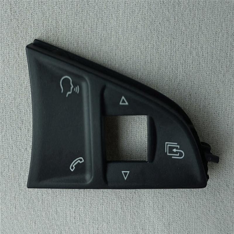 Powerful 2PCS Car Steering Wheel Switch Multifunction Button Cover Trim For Skoda Octavia 3 A7 Superb 3V Fabia Mk3 Kodiaq