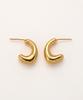 Grasse Matinee Half Moon Earrings