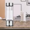 420ML Hydrogen Rich Water Bottle SPE PEM Technology Portable USB Rechargeable Hydrogen Water Generator Glass Drinking Cup Birthday Gift