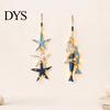 Waterproof LED String Lights Lighted Wooden Fish Starfish Wall Decor, Beachy Decor with Warm LEDs, Bathroom And Bedroom Coastal Nautical Hanging