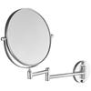 Wall Mounted Bathroom Mirror 360 Degree Folding Telescope 2 Faces Double Bathroom Cosmetic Mirrors For Women Men Makeup Gift | Bathroom Mirror