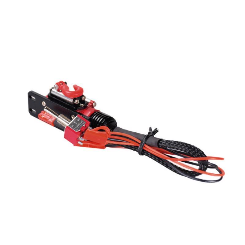 Rc Car Metal Steel Wired Automatic Simulated Winch With Switch For 1/10 Rc Crawler Car Axial Scx10 Rbx10 D110 D90 Trx4 Trx6