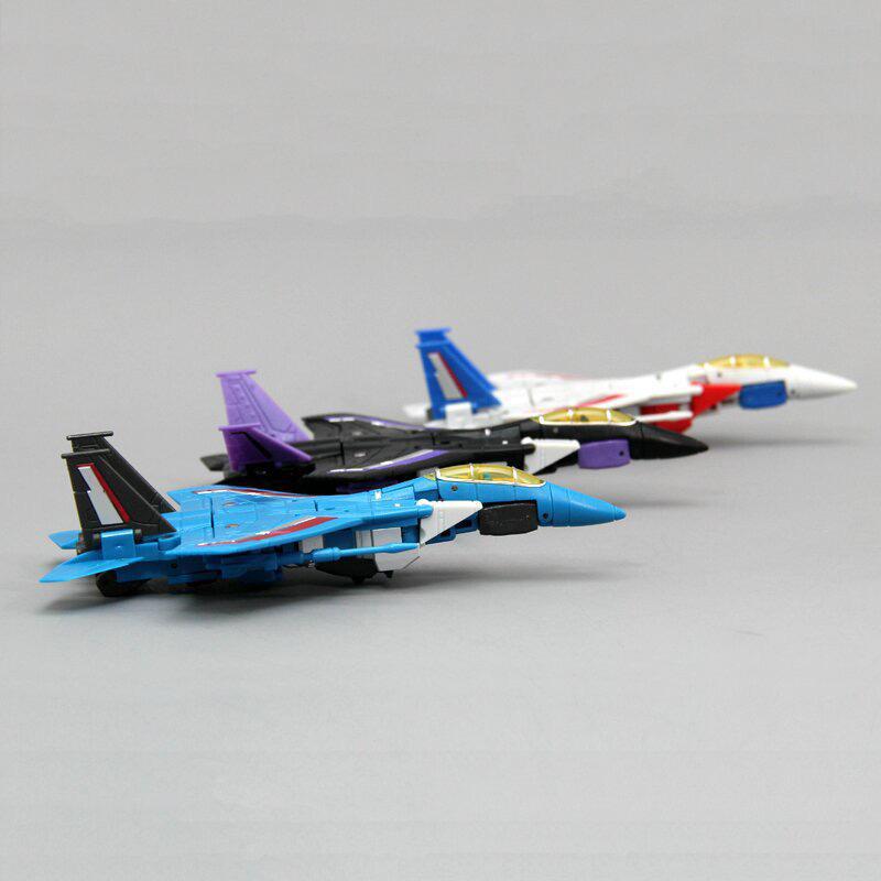 PT01-06 G1 Animation Fighter Squadron Deformable Small Airplane Toy Model