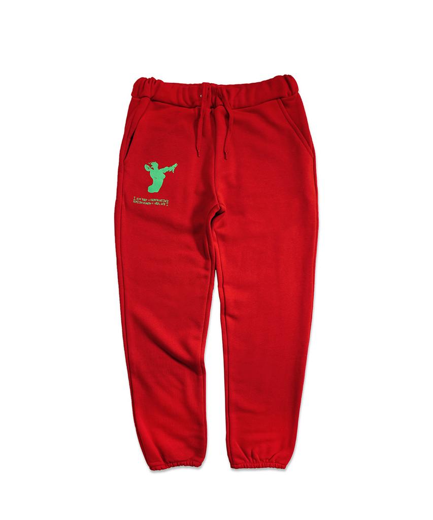 Aimnaseohyumeonbiing Ballerina Sweat Pants - Wine