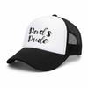 DAD MOM MINI Printed Family Baseball Cap Washed Cotton Mesh Baseball Hats  For Mom Dad Kids