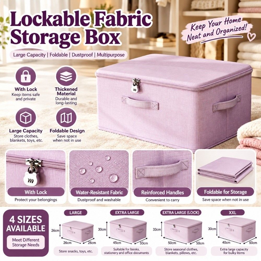 Stackable Storage Container Large Capacity Storage Bag for Clothes Duvets Quilts