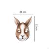 Animal Mask Easter Cosplay ,Accessories Props, PU Foam, Facial Half Face Cover for
