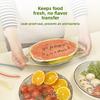 50 Pieces Food ade Disposable Bowl Covers with Elastici Leftovers Plate Cover Durable Fre Kee Plastic Covers