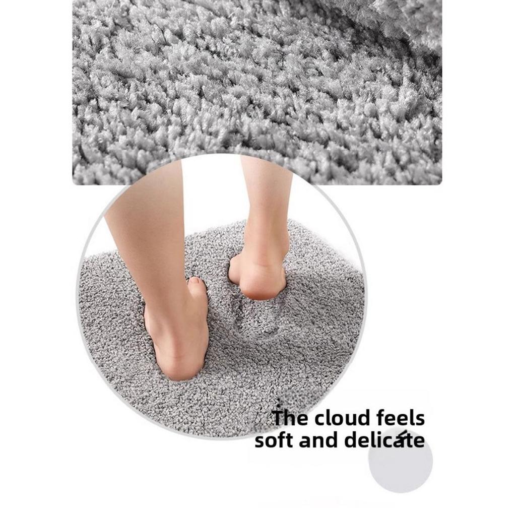 Thickened Bathroom Floor Mat, Absorbent Bathroom, Non Slip Bathroom Mat, Bedroom Carpet, Door Mat, Entrance Foot Mat