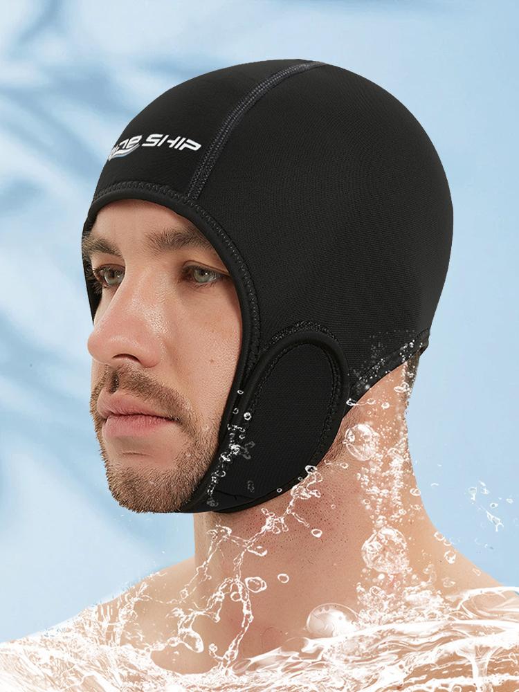 2mm Neoprene Dive Hood Scuba Diving Hood Stretchable Wetsuit Hood Thermal Hood Surfing Head Cover for Boating Kayaking Canoeing