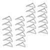 24pcs Table Cloth Holder Stainless Steel Stable Durable Table Cloth Clip for Outdoor Garden Picnic