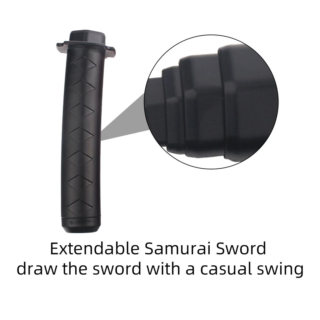 3D Printed Retractable Sword Relaxation Samurai Sword Can Shrink And Fold, Creative Toy For Kidss For Stress Ease