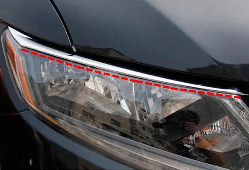

Накладки на фари Libao 2014-2016 (2 шт, пласт) для Nissan X-trail T32/Rogue