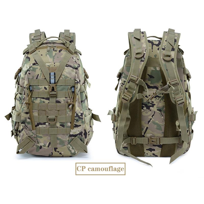 Men's Backpack Hiking Cross-country Camping Travel Backpack Men's Camouflage Sports Outdoor Tactical Backpack