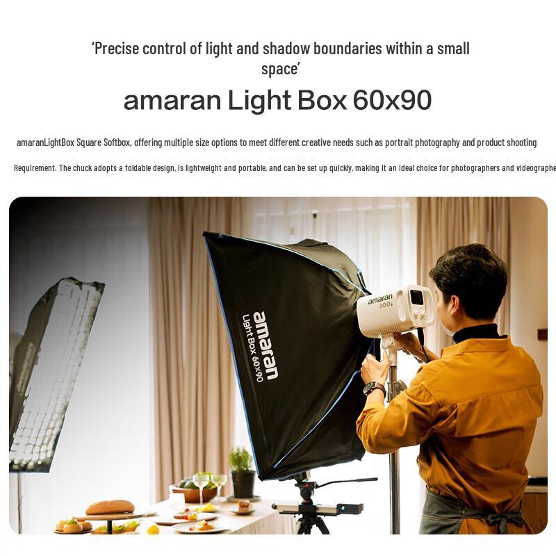 Aputure Quick-Setup Photography Light Modifiers